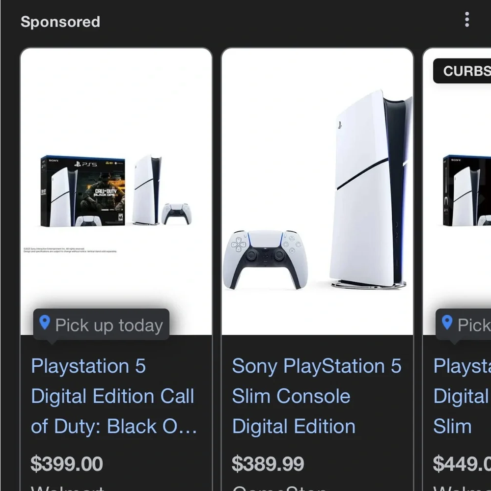 Sony PlayStation 5 Console White Sleek Design